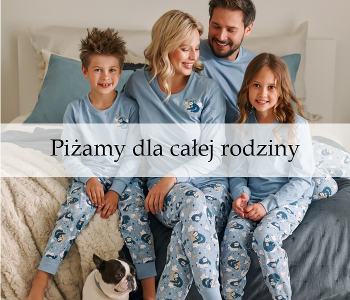 Piżamy dla całej rodziny
