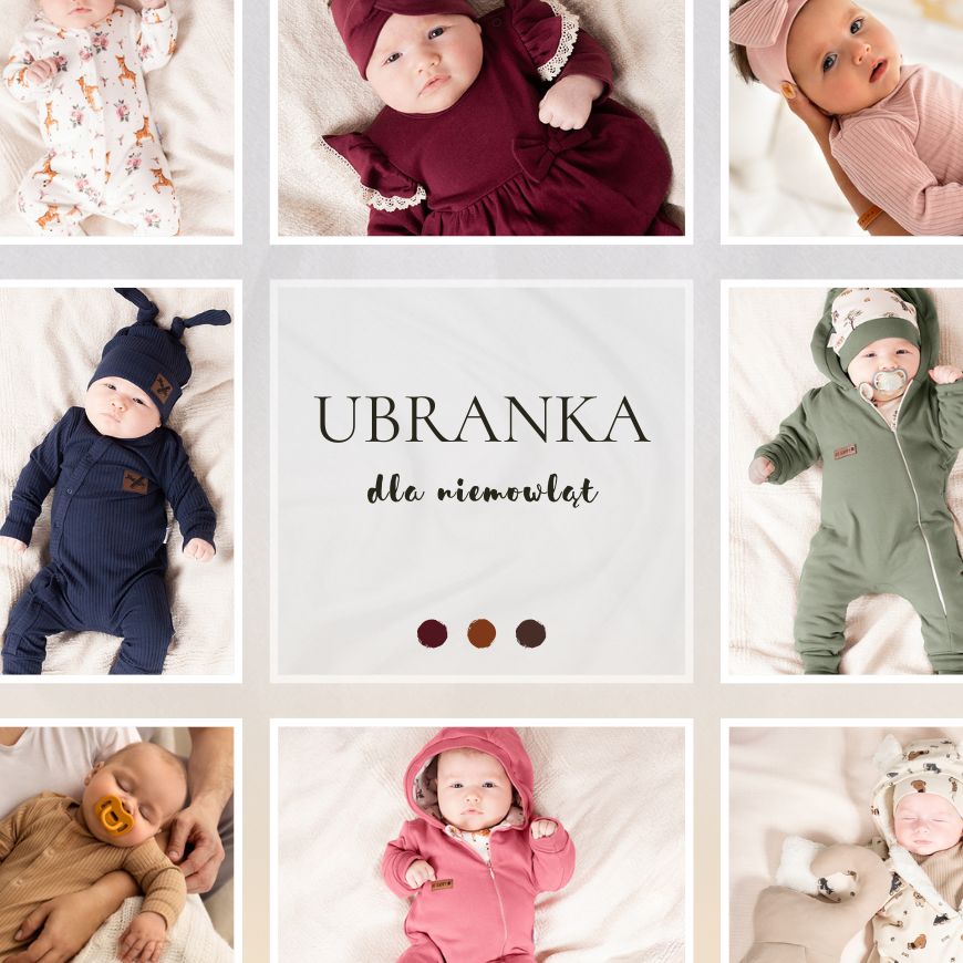 Ubranka dla niemowląt