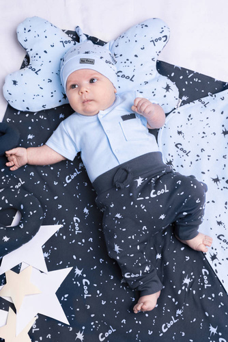 Rozpinane body z krótkim rękawem 185094 Maks Nicol