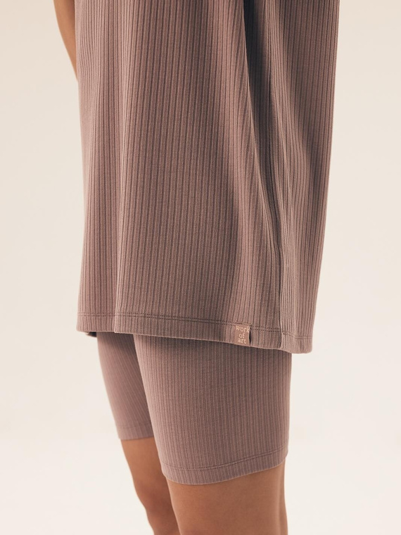 Piżama Damska 42682 Nueva Henderson - brązowy