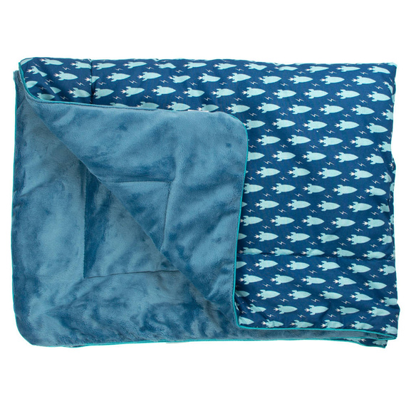 Kocyk niemowlęcy Papugi Martex zielony