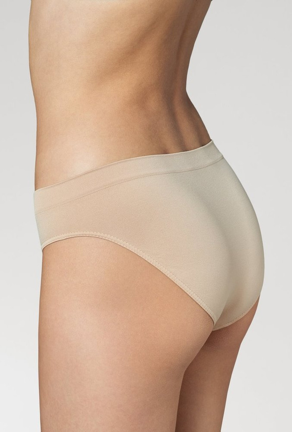 Figi bezszwowe Mini Bikini Kiki Gatta- natural