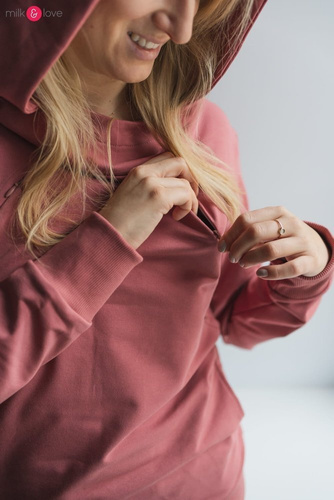 Bluza do karmienia Milk Please Milk&Love dusty cedar