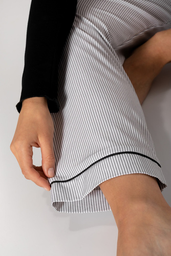 Piżama damska Simple Beauty Momenti Per Me  black-grey 