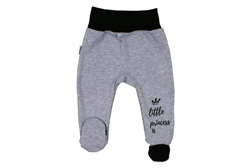 Półśpiochy bawełniane LITTLE PRINCESS Terjan białe