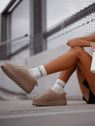 0200-125 90's Baby Skarpety damskie Milena -ecru