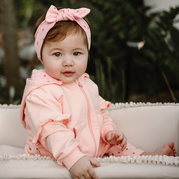 Bluza rozpinana Strawberry & Love Eevi- koralowa 