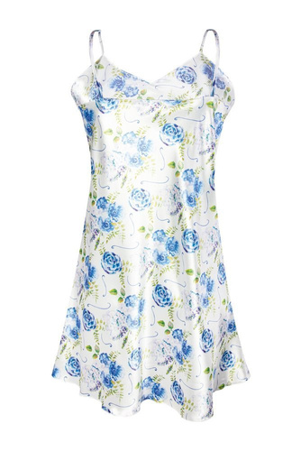 Halka satynowa Flowers  DKaren - DK-HK 3 biały