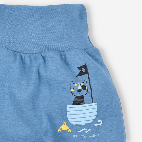 Półśpiochy z bawełny organicznej Piraci Nini