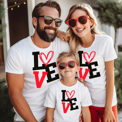 Zestaw koszulek "Walentynki Love 2024" Moocha