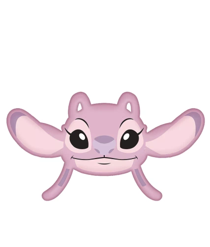 Lilo & Stitch poduszka 35x30 cm różowy przytulanka – Jerry Fabrics