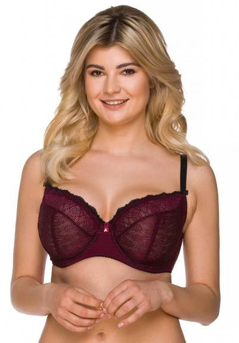Biustonosz miękki 2205 Lupoline- bordo