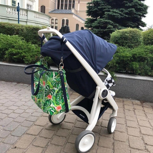 Torba ze skóry ekologicznej Secret Garden - Makaszka