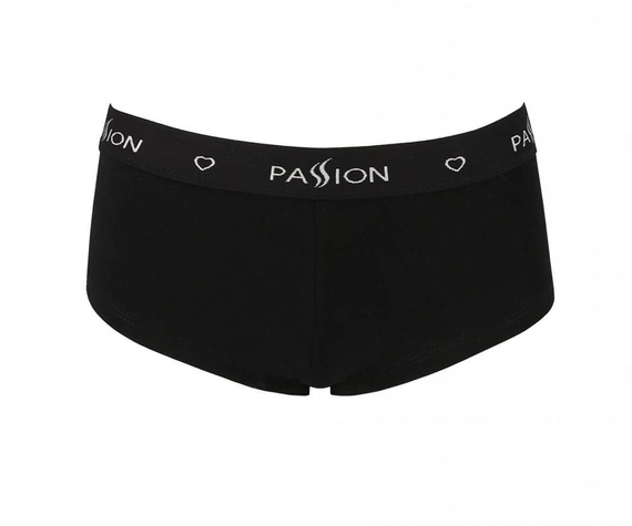 Figi szorty damskie PS010 Passion czarny