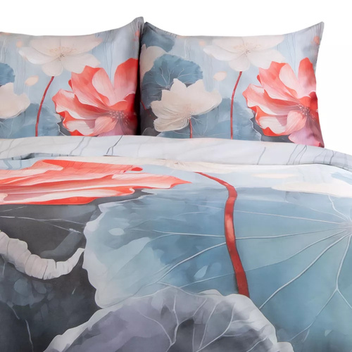 Pościel satynowa kwiaty 12406 Darymex satynlove premium