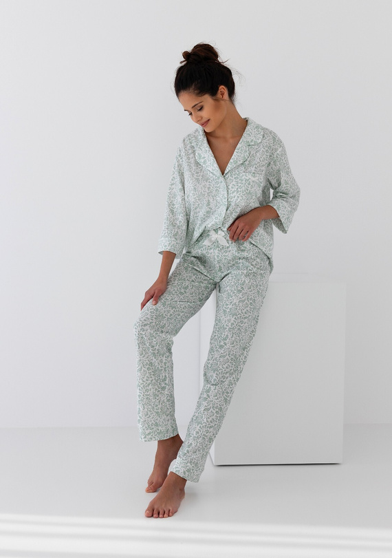 Piżama damska Elise Sensis - biały