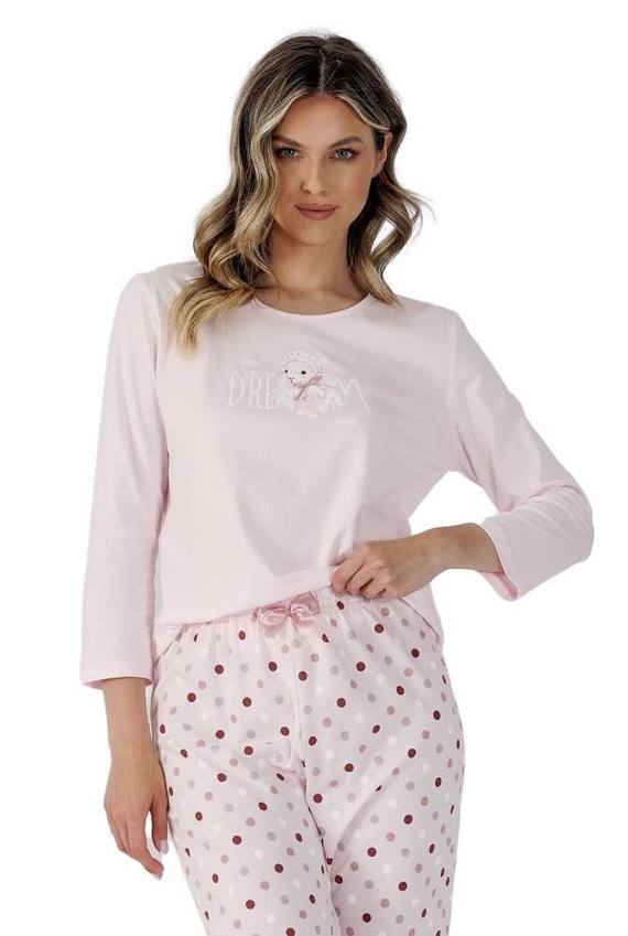 Piżama damska 1495 Enea Leveza różowy