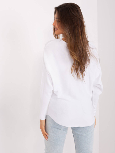 Sweter damski PM-SW-PM-3588.00X Paris - biały