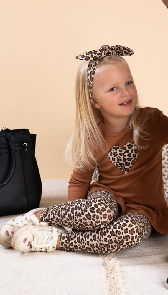 171138 Mia Bluzka z długim rękawem Nicol - jasny brązowy