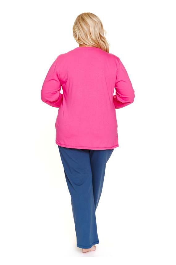 Piżama damska 7328 Doctor Nap Peony – bawełna, komfort i styl