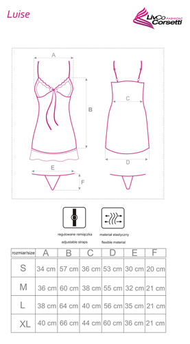 LivCo Corsetti Hyeona Pink — zmysłowa koszulka damska, różowa 