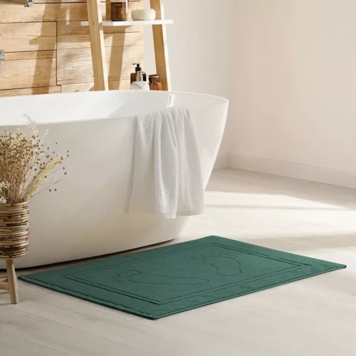 Dywanik łazienkowy Sammy Eurofirany zielony ciemny