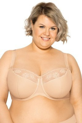 Biustonosz półusztywniany Maxi 1008M Bonita Gaia- beż