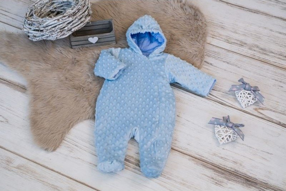 Minky kombinezon niemowlęcy Terjan - ecru