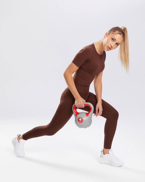 Legginsy damskie Adapt Spaio coffee