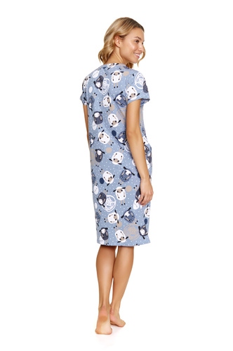 TM.5271 Koszula Nocna ciążowa i do karmienia Doctor Nap - sheep 