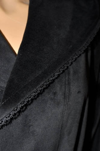 Szlafrok damski 647 Socorro Forex - czarny