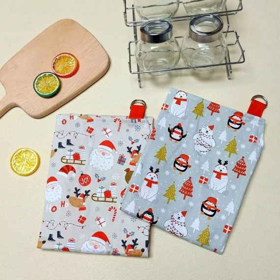 Bordowy dywanik pod choinkę NL24 80 cm – welurowy, dekoracyjny Spod Igły i Nitki