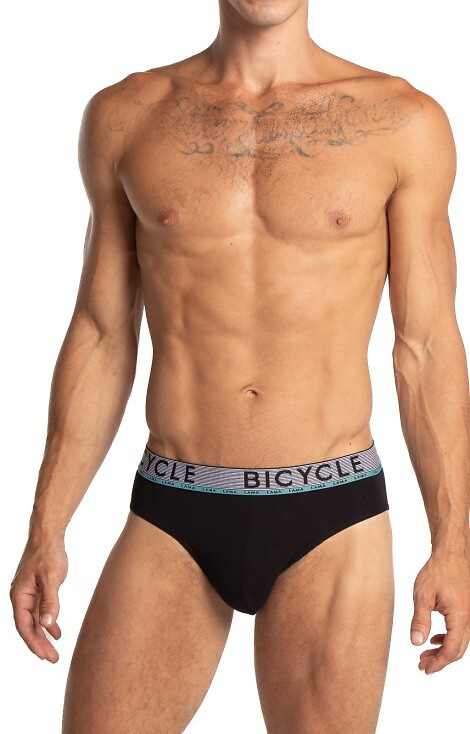 Bawełniane slipy męskie Lama M-1063 SD – guma BICYCLE, zestaw 2 szt.