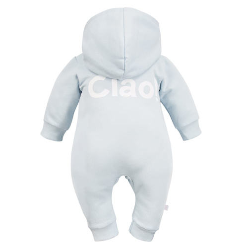 Pajac z kapturem kombinezon Ciao Eevi -niebieski