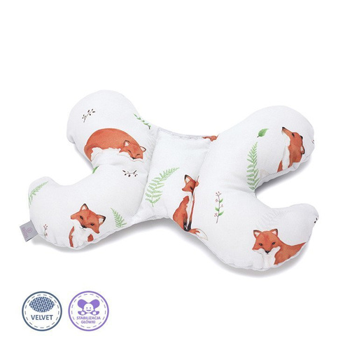 Poduszka Motylek Woodland Velvet - Makaszka