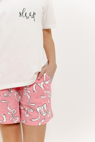 Piżama dla dziewczynki  3377 Nelly  Taro - kremowy