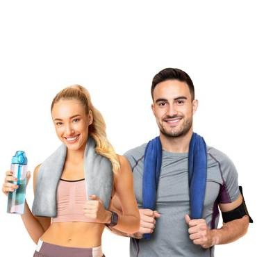 Ręcznik szybkoschnący z mikrofibry Active Spod Igły i Nitki szary