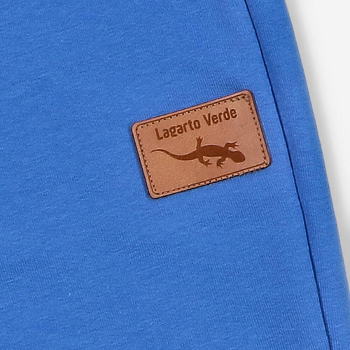 Lagarto Verde Spodnie dresowe dla chłopca- chabrowy