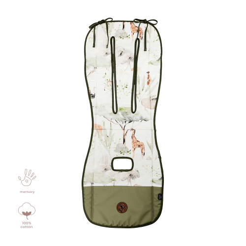 Wkładka do wózka Memory Uni Sawanna Makaszka