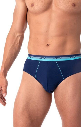 Slipy męskie MPP 340 2-pak Key - granat-szary