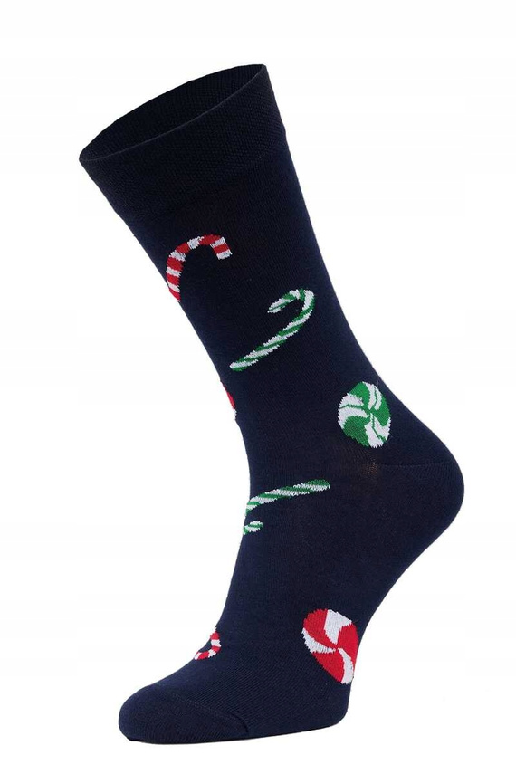 A63 Skarpety Premium A'3 Cornette - granatowy (auto)