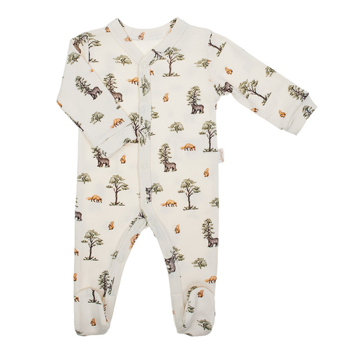 Pajac Nicol Yogi Bear 218031 – bawełniany, leśne zwierzątka