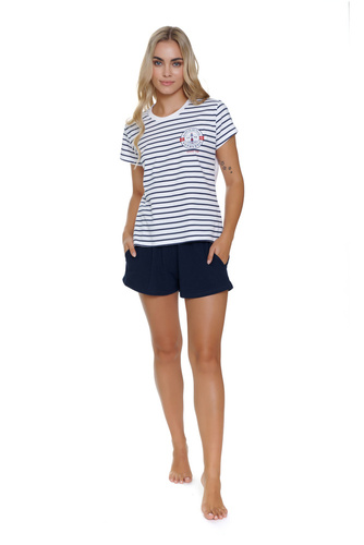 PM.5350 Piżama Damska Doctor Nap - marine