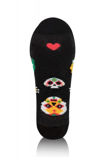 Skarpety S134D Muerto Italian Fashion - czarny