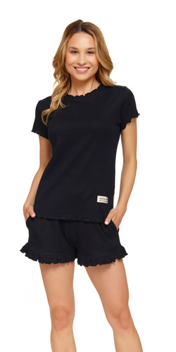 PM.4315 Piżama Damska Doctor Nap - black