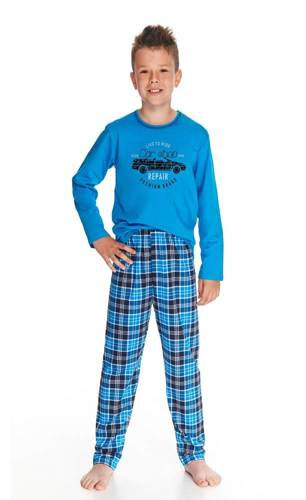 Piżama dla chłopca 2650/2651 Mario Taro niebieski