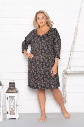 Koszula damska, 3/4 rękaw Pinnia Italia Fashion - druk 