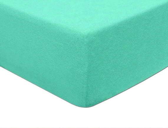 Prześcieradło frotte z gumką 001 Darymex biały