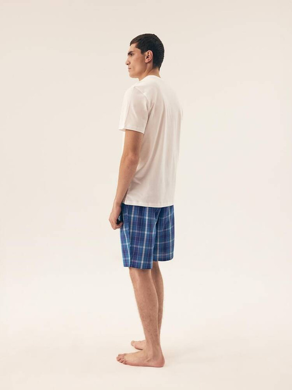 Piżama Męska 42616 Dock Henderson -biały