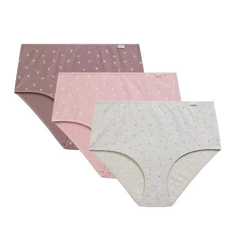 Figi damskie 3LP-222 A'3 Atlantic - szary-rose-różowy